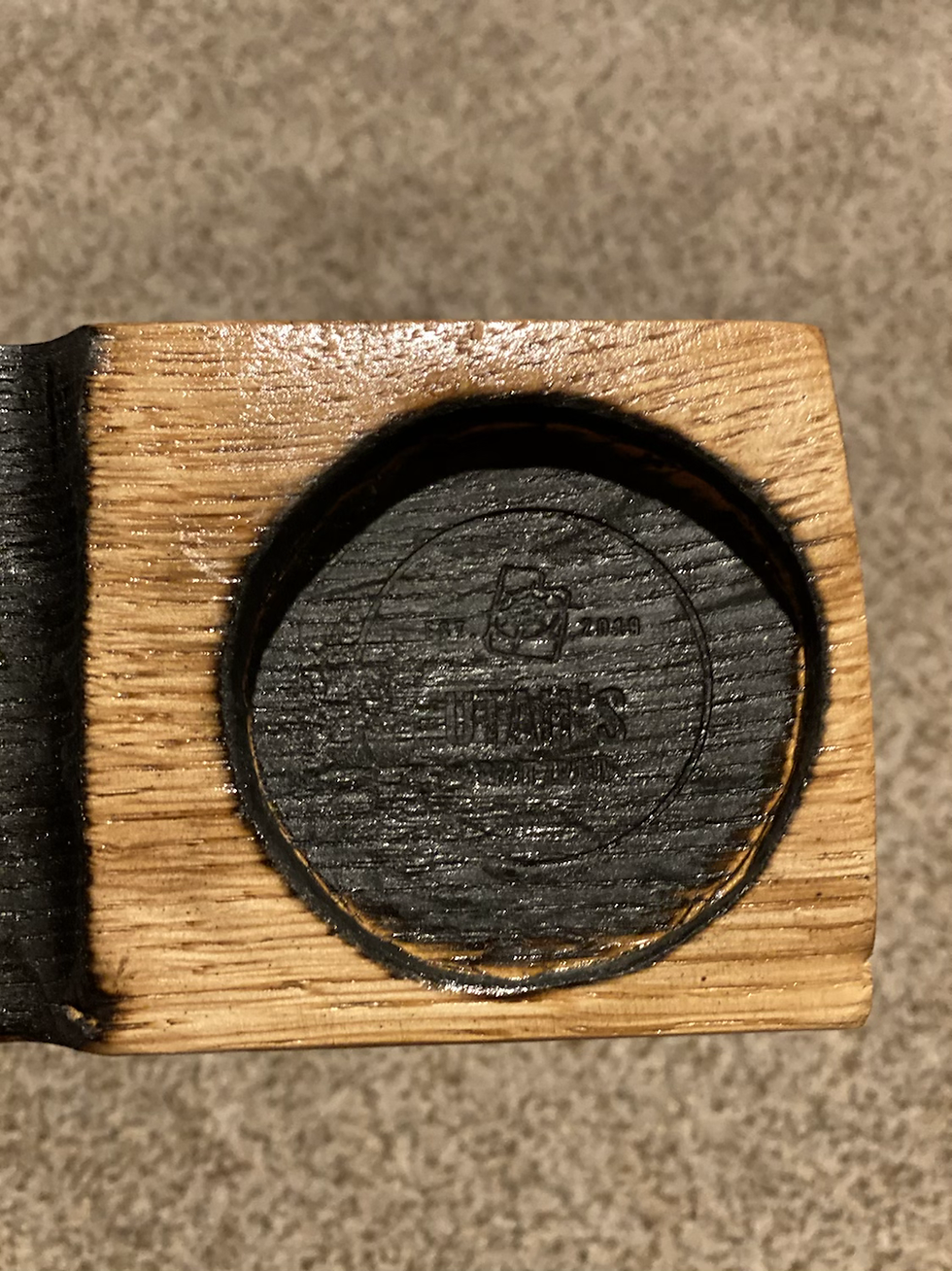 Thumbnail: Rocks Glass and Cigar Coaster