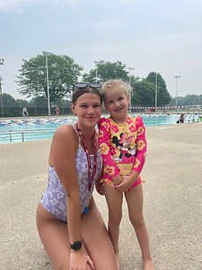 SWAT Swim America Instructor and swimmer