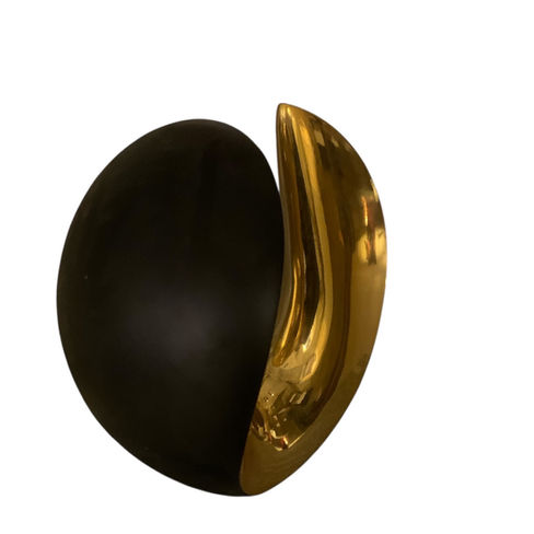 Round Bronze Sculpture