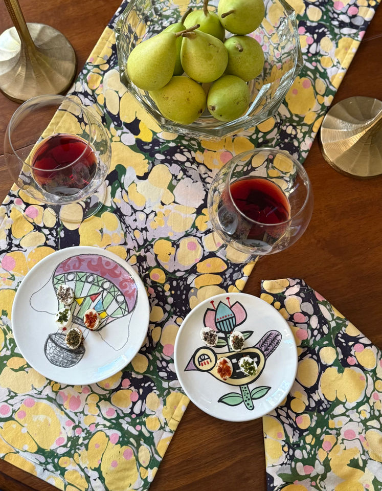 Ceramic Plate Tablesetting