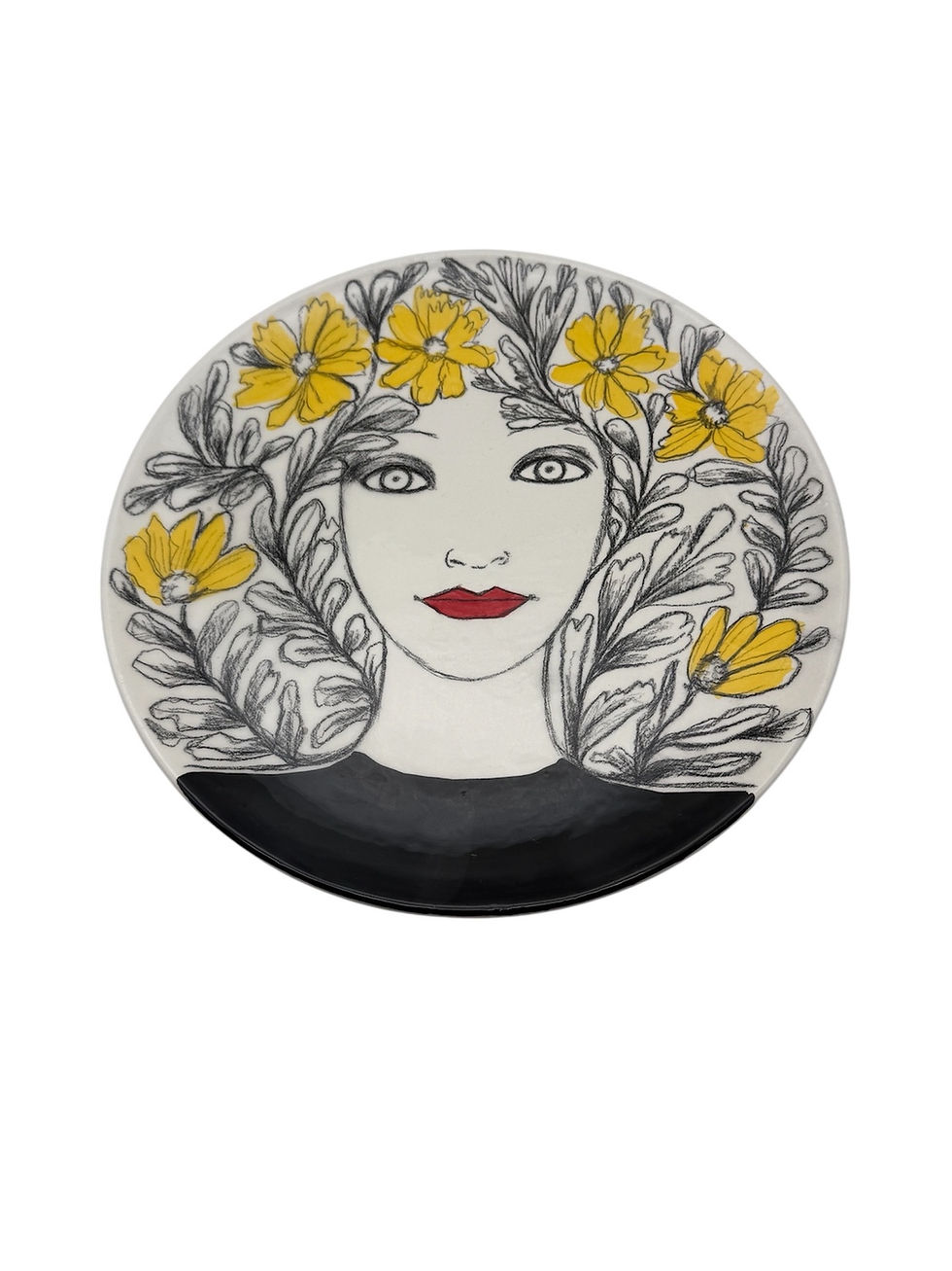Handpainted Tuscan Ceramic Plate