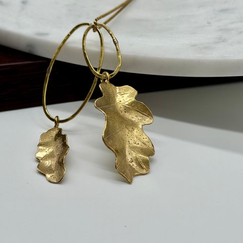 Safe Leaf Necklace