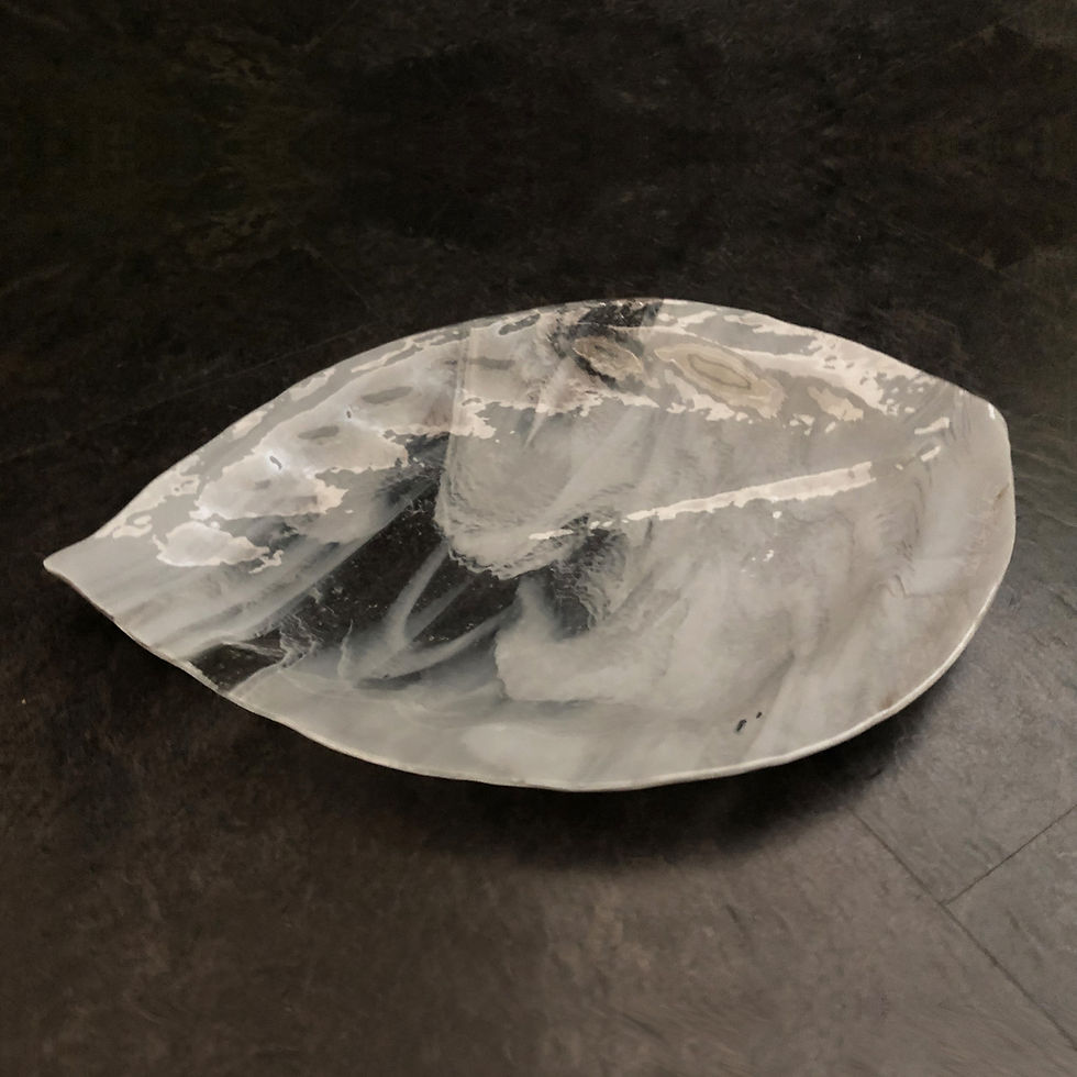 Grey Leaf Centerpiece