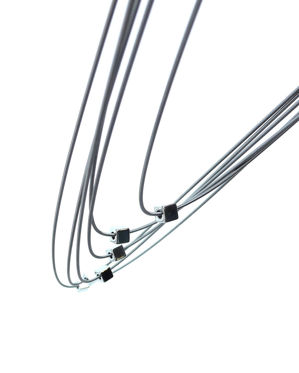 Long Stainless Steel Chain Necklace