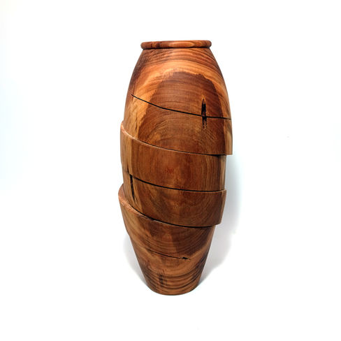 Ibuki Natural Twists Wood Vase