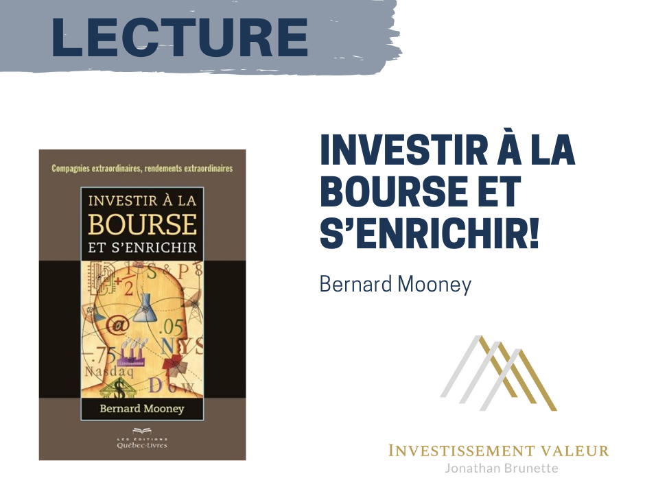 Investir à la bourse et s'enrichir!