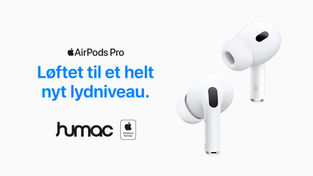 AirPods Pro OOH-annoncering for Humac