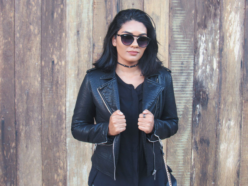 Look do dia - Jaqueta e legging