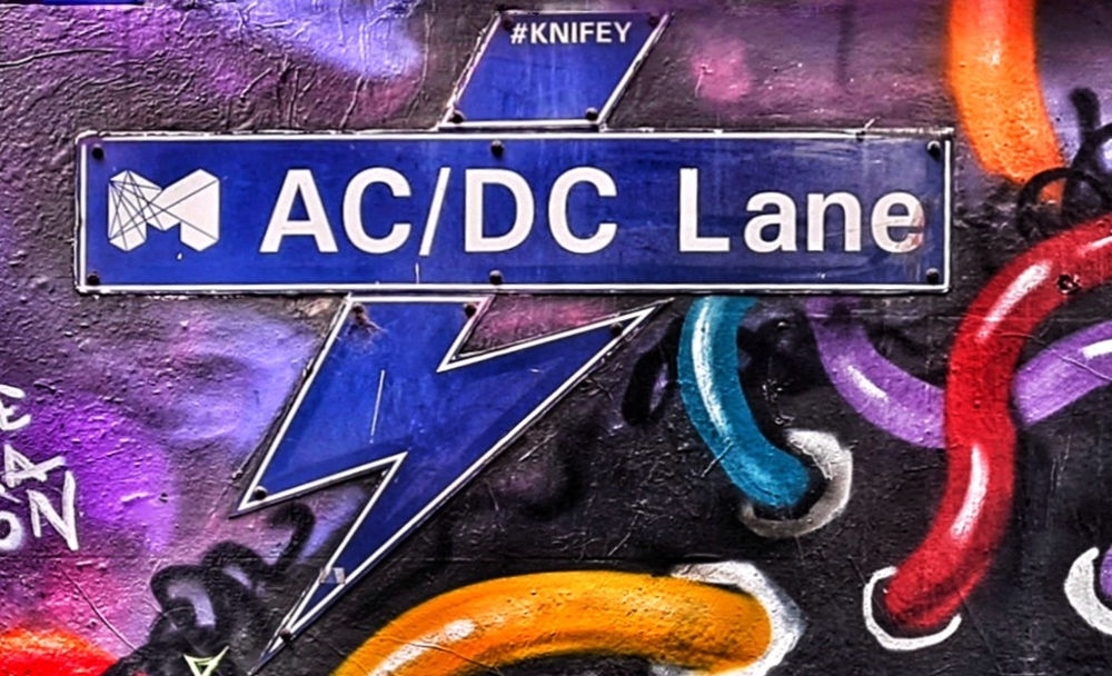 AC/DC Lane: Melbourne Street Art