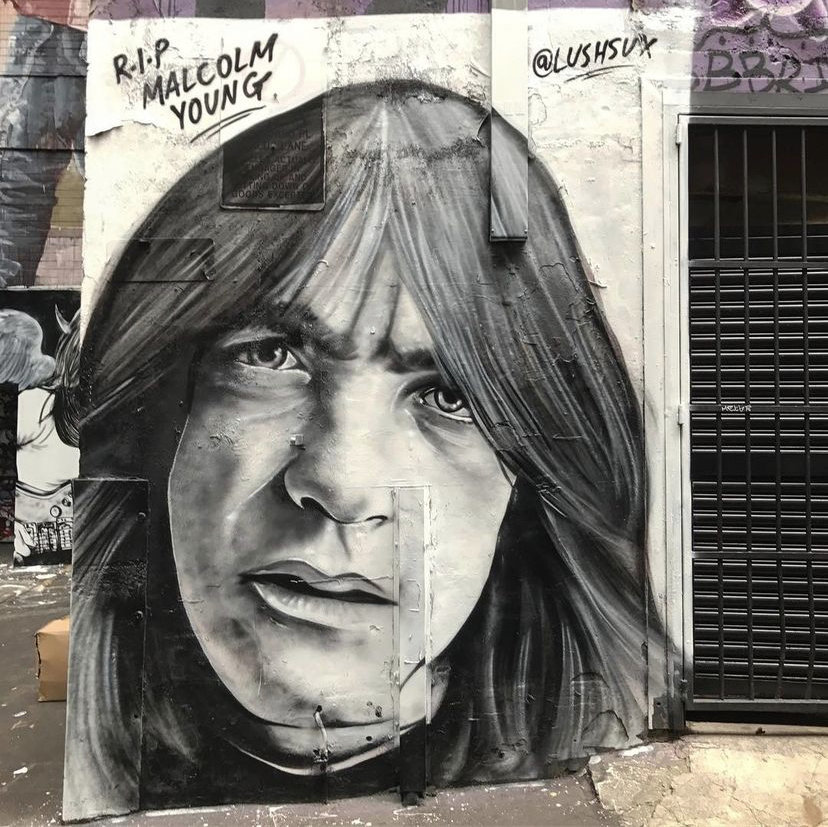 AC/DC Lane: Melbourne Street Art