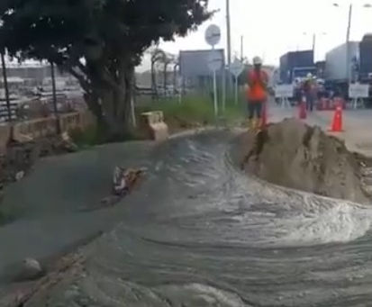 Servicio Geológico Colombiano investiga posible erupción de volcán de lodo en Cartagena