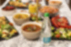 Arranged Food and Objects
