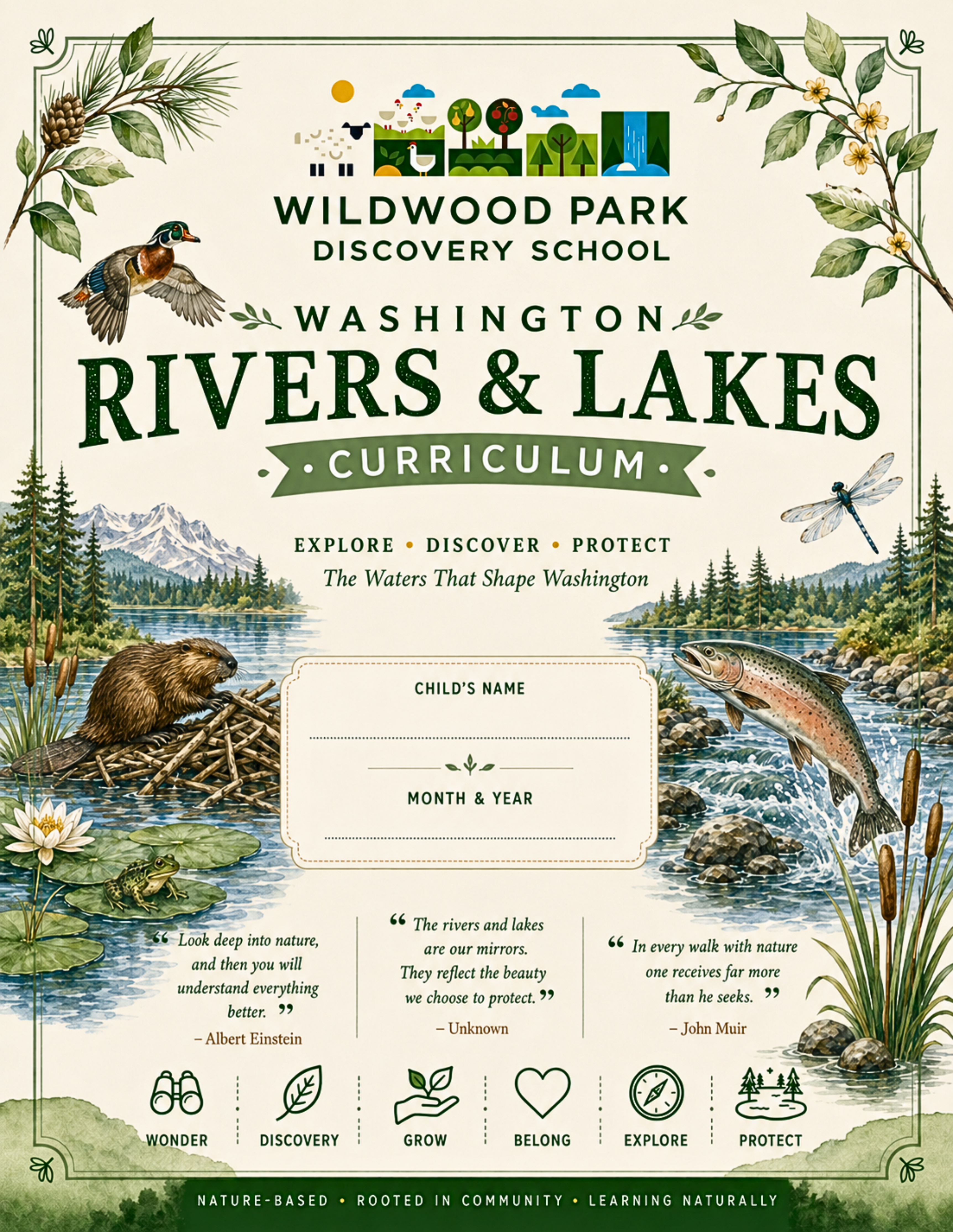 WPDS - Washington Rivers & Lakes Curriculum