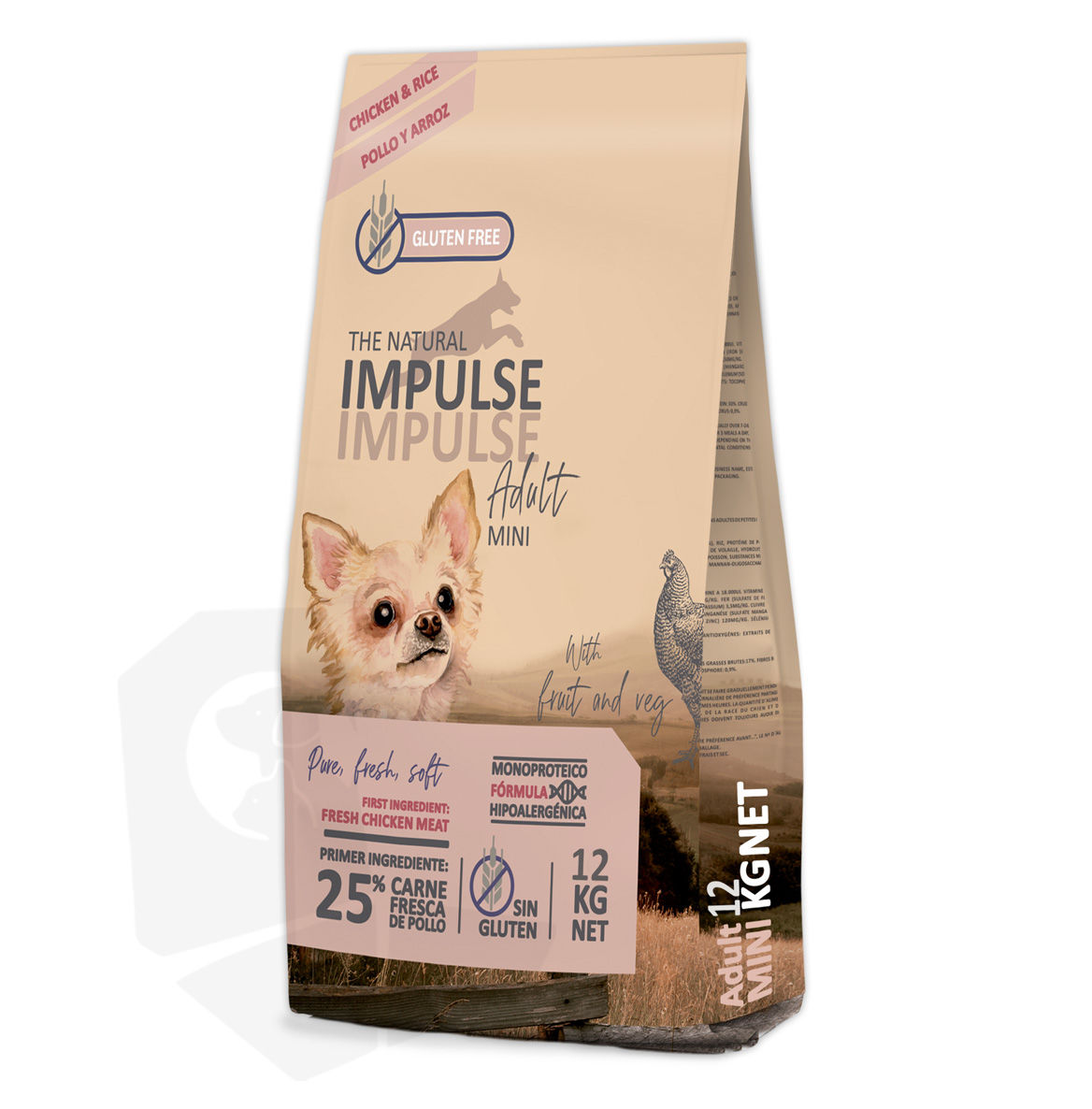 The Natural Impulse Dog Mini Chicken 12 kg