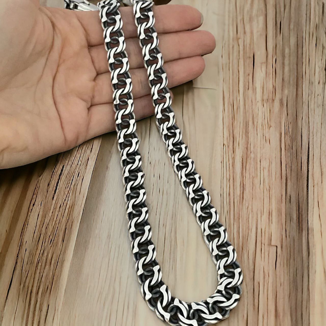 Łańcuch wzór Bismark - 9 mm