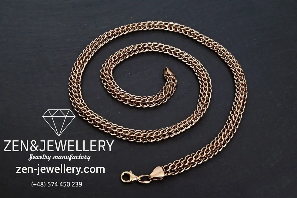 Miniatura: Łańcuch wzór  Włoski 8 mm