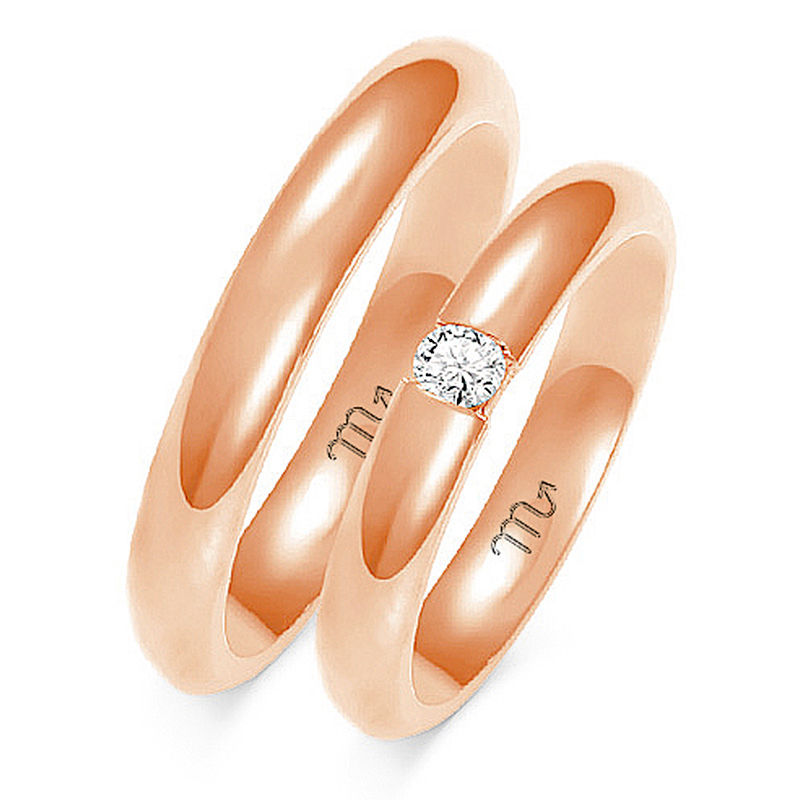 Obrączka ślubna O-82