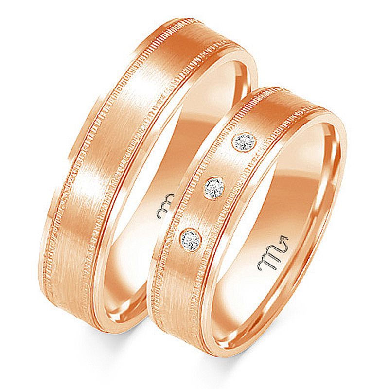 Obrączka ślubna O-98