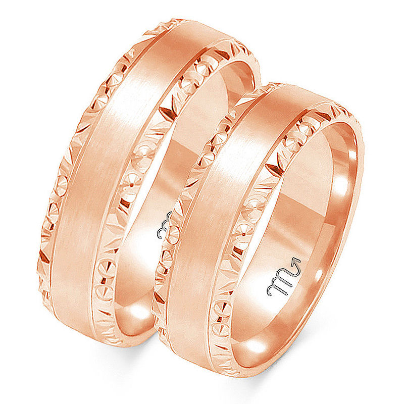 Obrączka ślubna O-106