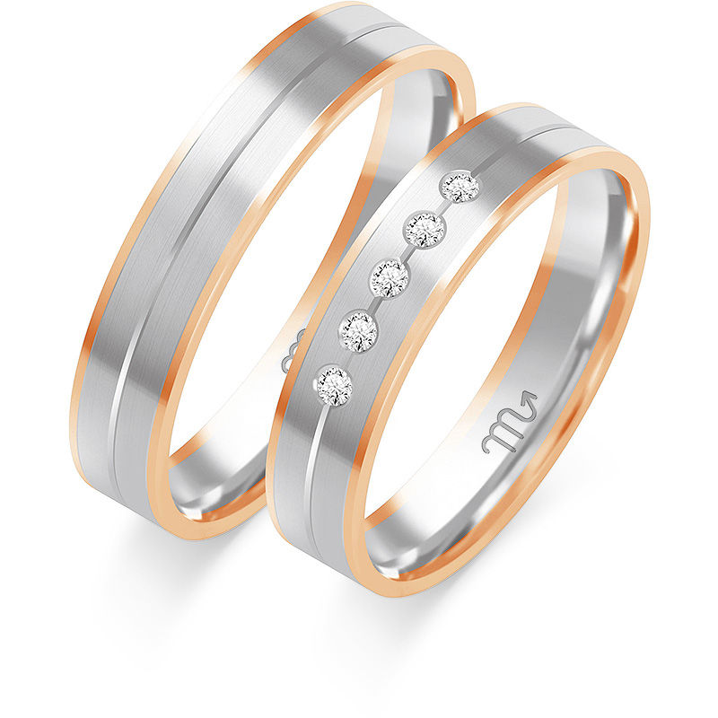 Obrączka ślubna O-78-3