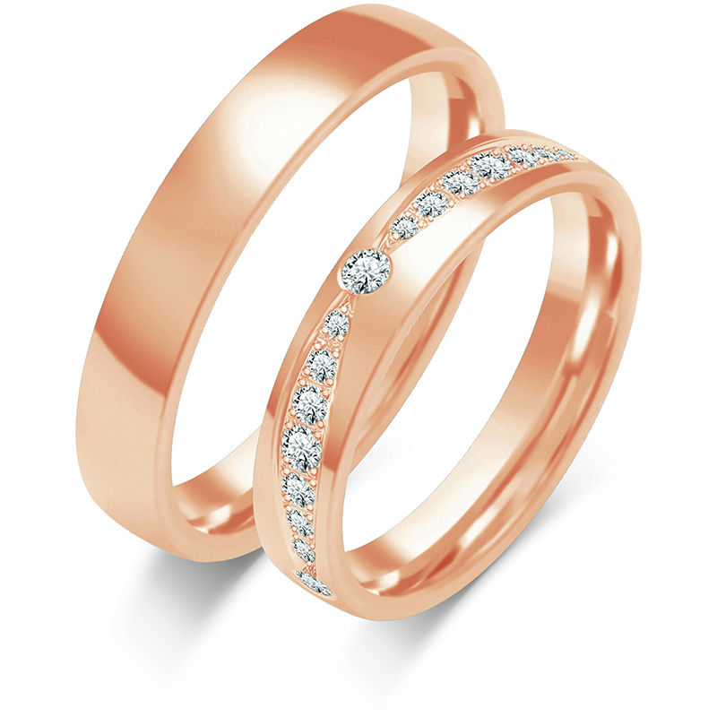 Obrączka ślubna B-120