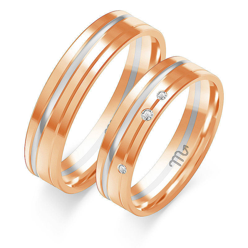 Obrączka ślubna B-220-4