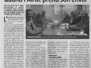 Article de presse La Montagne