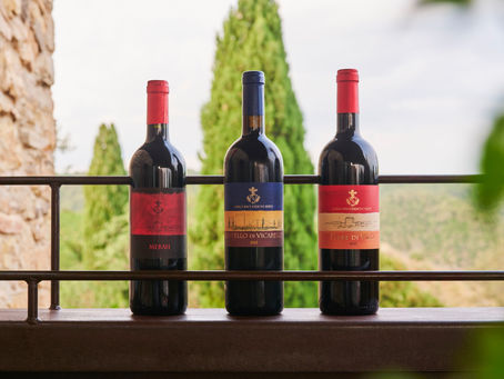 Vineyards at Castello di Vicarello