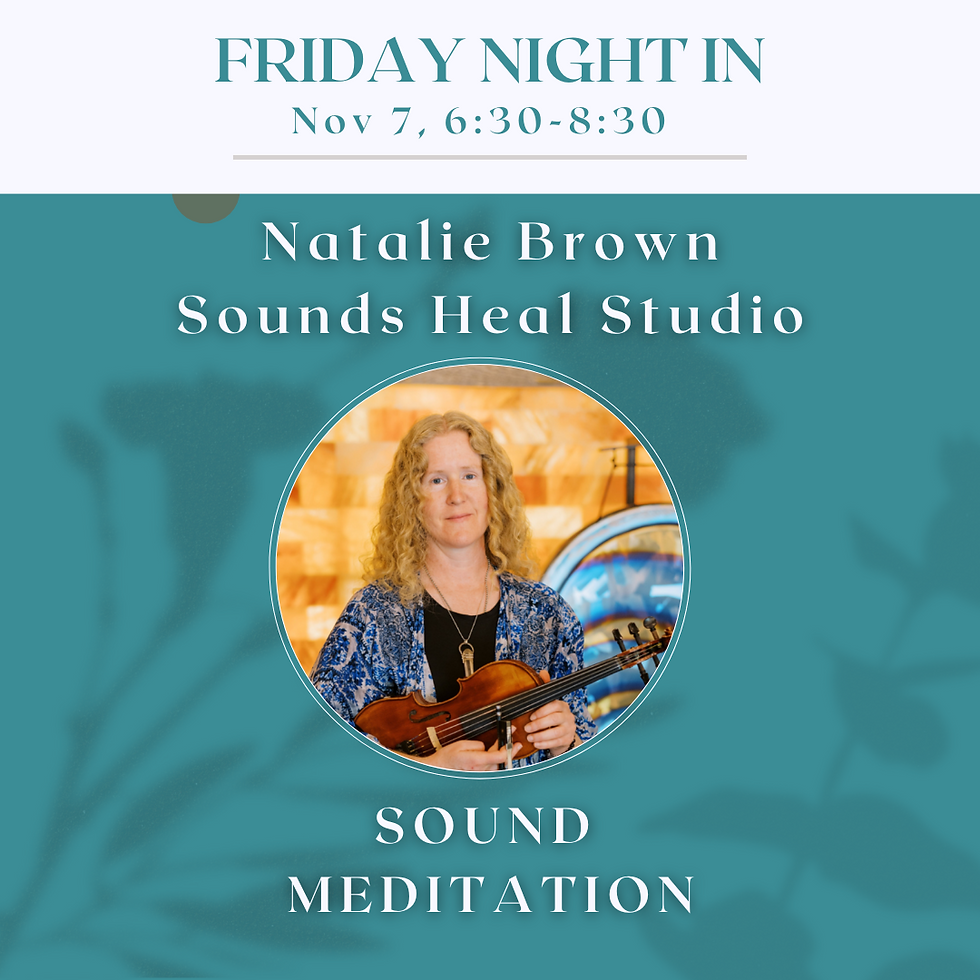 Friday Night In: Sound Meditation