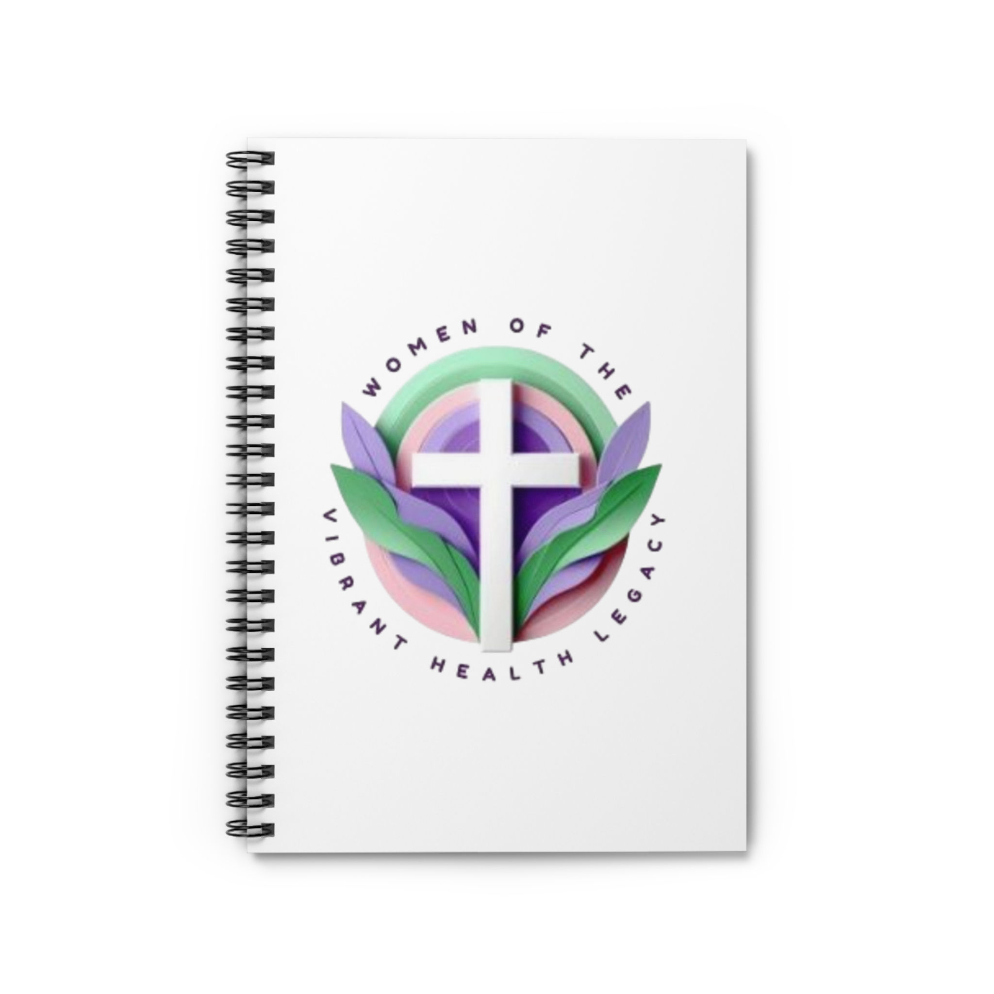 Women of the Vibrant Health Legacy Spiral Notebook/Journal, Lined Pages