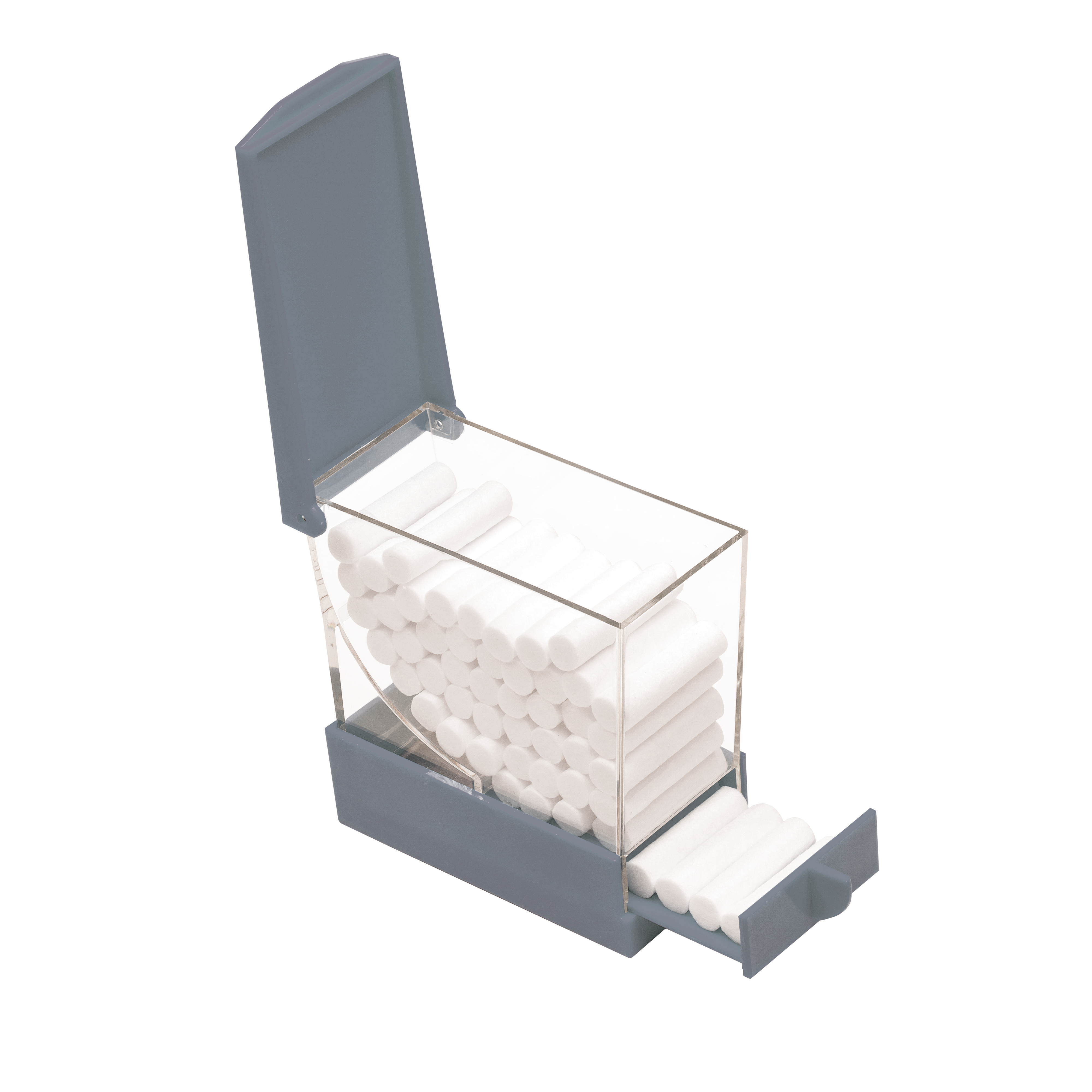 Cotton roll dispenser