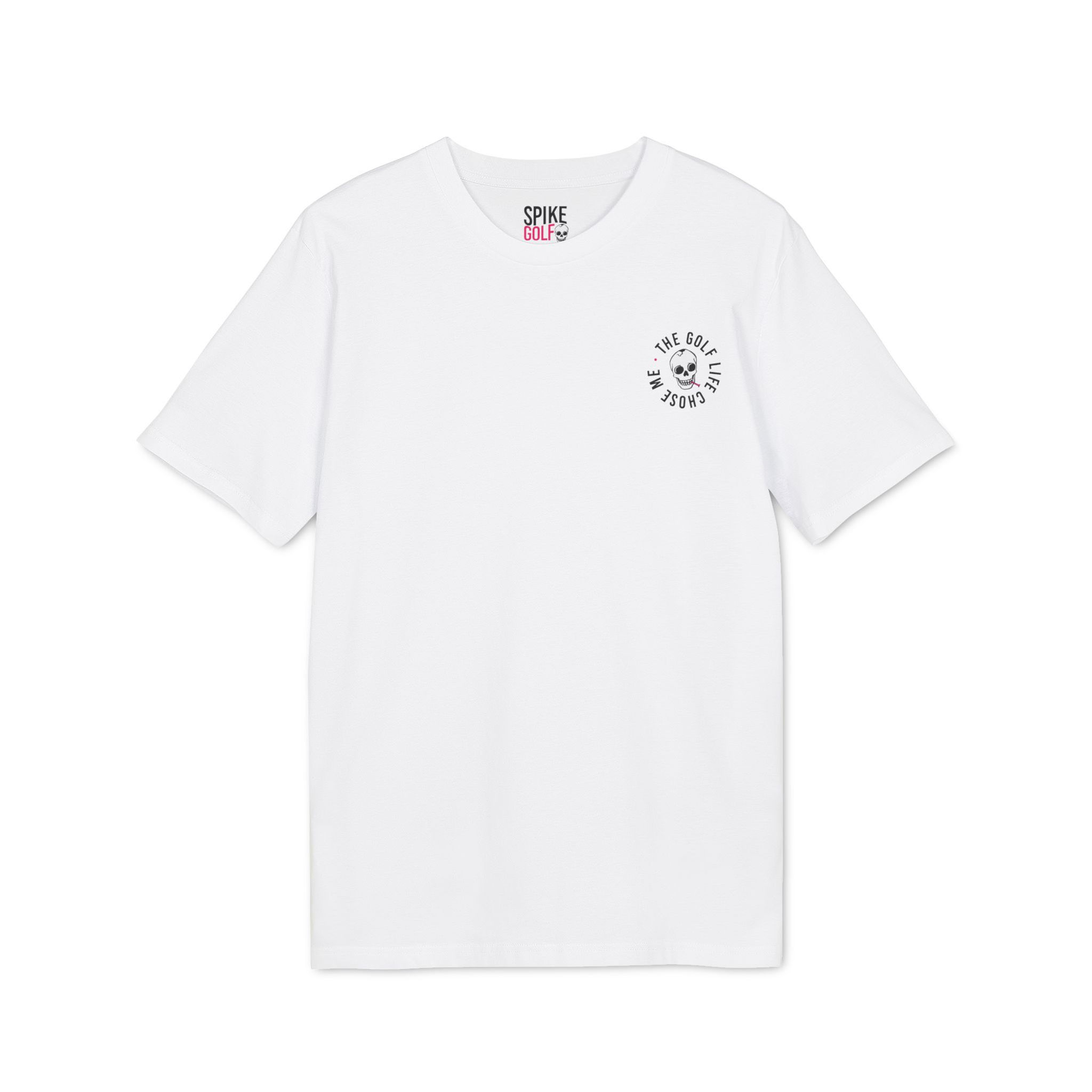 Spike Golf 'Golf Life' White T-shirt. Take Spike Golf off the golf course and into your lifestyle.