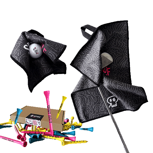 Spike Golf 2025 Two Towel Tee Bundle