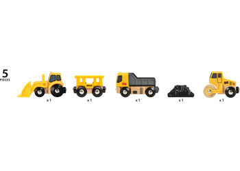 Thumbnail: Brio - Construction vehicles 5 pieces
