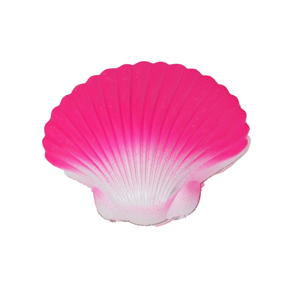 Thumbnail: Pink Poppy - Hatch Clam Shell with Surprise Pearl Bracelet