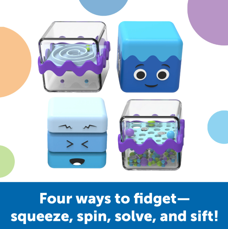 Thumbnail: Learning Resources - Cool Down Cubes - Sensory Fidget Set