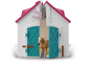 Thumbnail: Schleich - Open Stable "Little Horseshoe" 42703