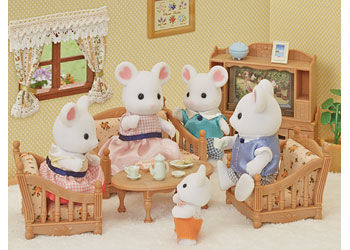 Thumbnail: Sylvanian Families - Marshmallow Mouse Family