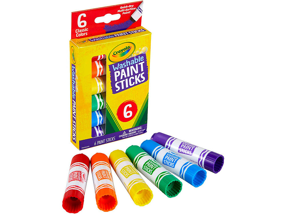 Crayola Washable Paint Sticks 6 pc