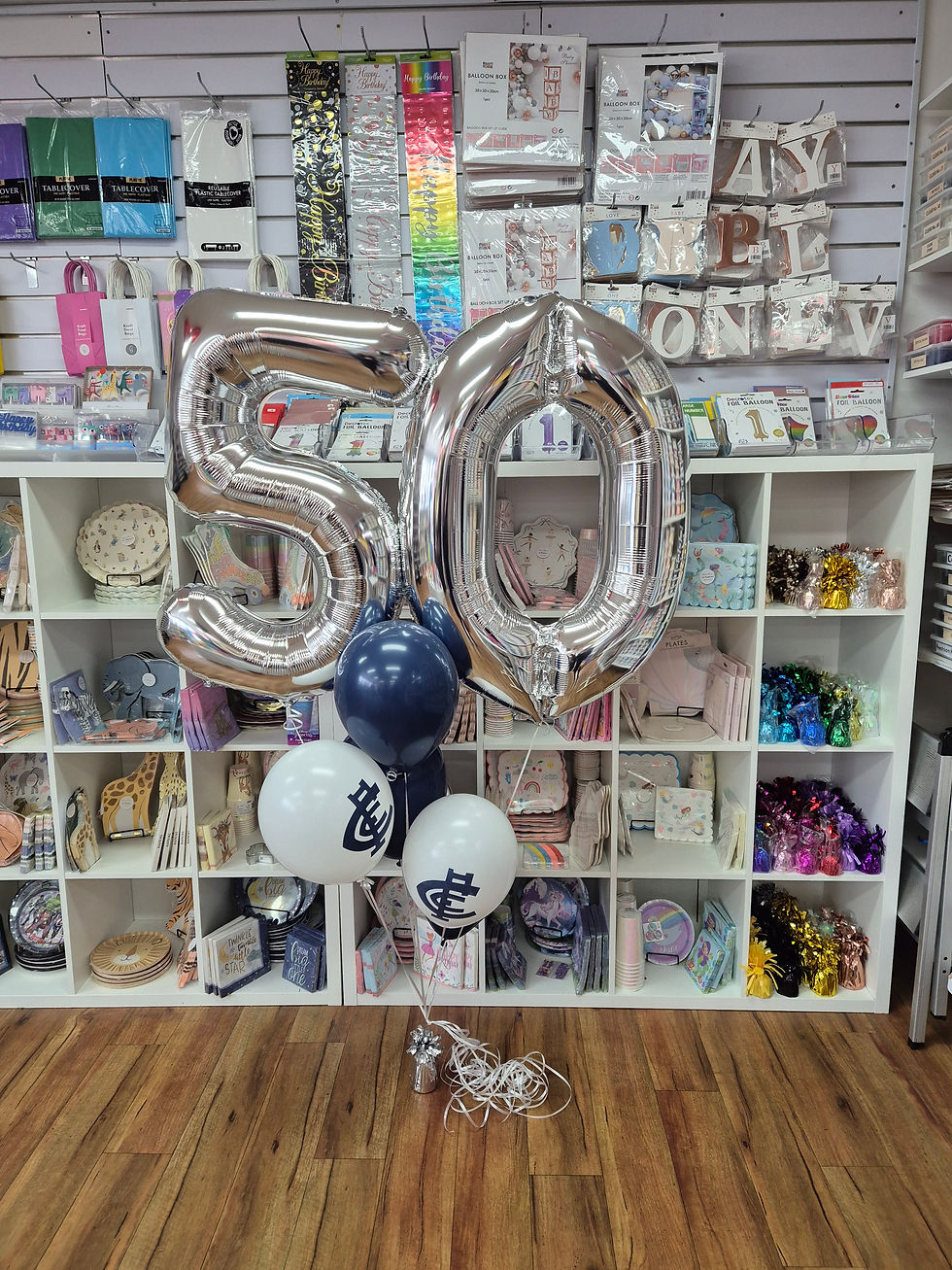 Thumbnail: Joint Number Balloon Display