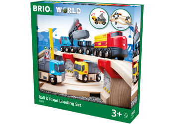 Brio - Rail & Road Loading Set 32 pc