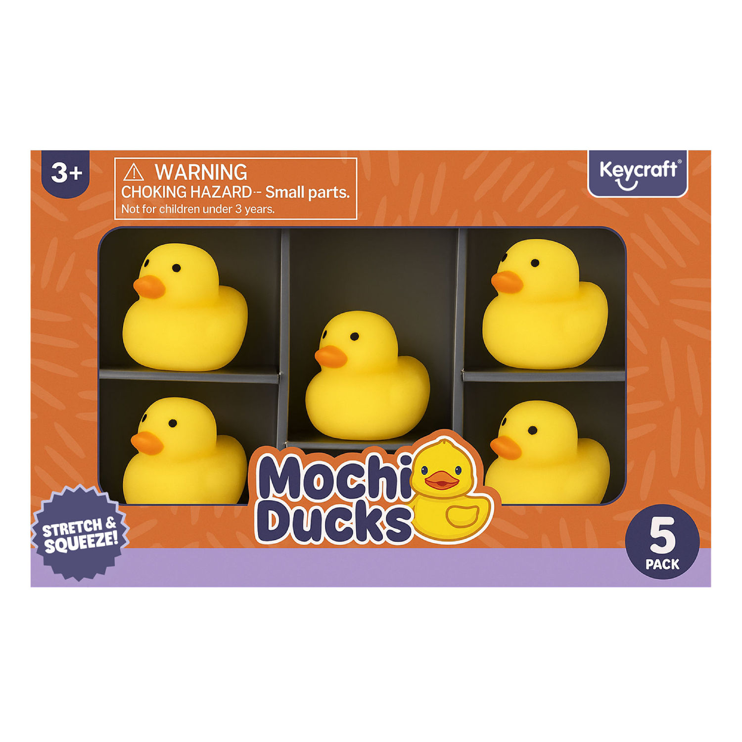 Keycraft - Squeezy Mochi Ducks