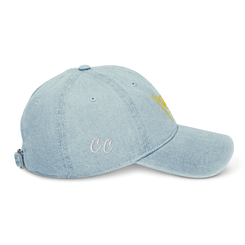 Thumbnail: Denim CRUSHED Hat