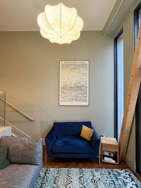 modern lounge passivhaus