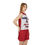 Thumbnail: A-line Sleeveless Dress (AOP)