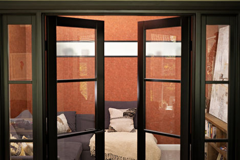 contemporary and eclectic style snug