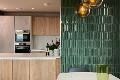 modern open-plan kitchen