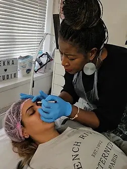 Ombre Brows Enhance your natural beauty with perfectly defined Ombre Brows — a semi-permanent brow treatment that gives you