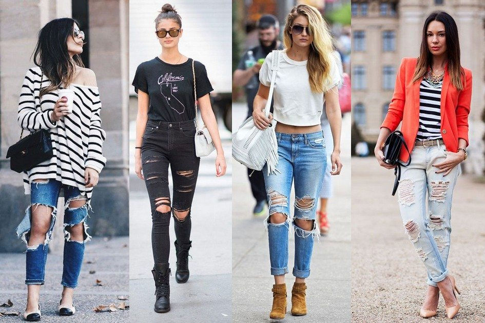Calças Rasgadas: Como usar?!
