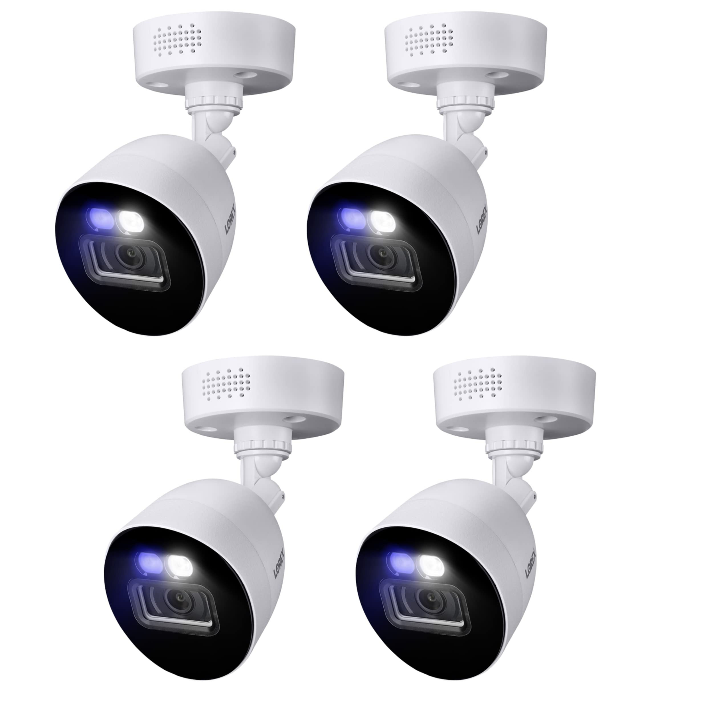 Lorex C884DA Indoor/Outdoor 4K Ultra HD Smart Deterrence CVI Wired Bullet Securi